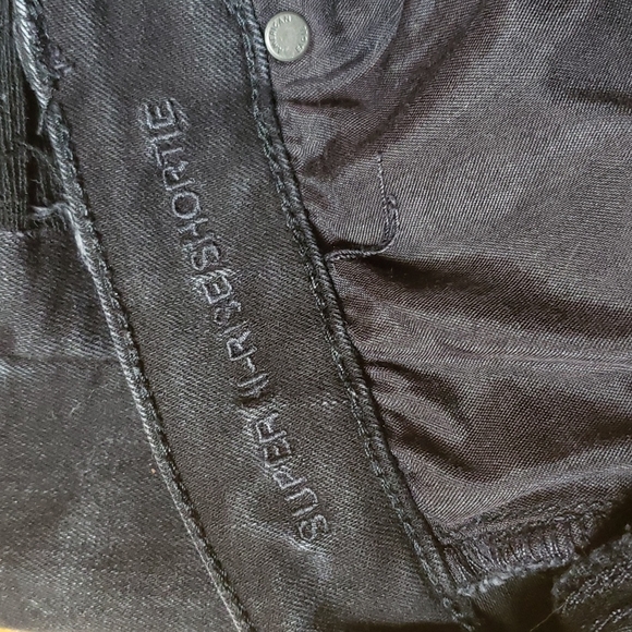 Distressed High Rise Shorts - Picture 3 of 5